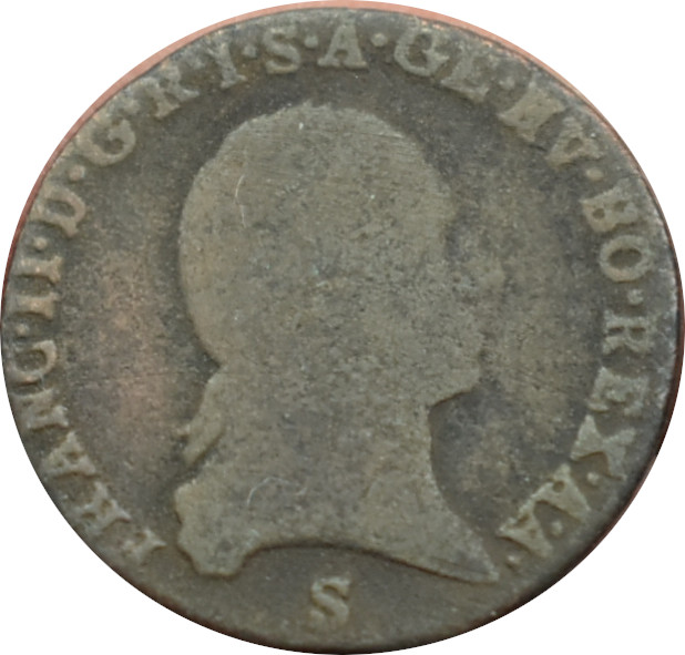 František I. 1 Kreutzer 1800 S
