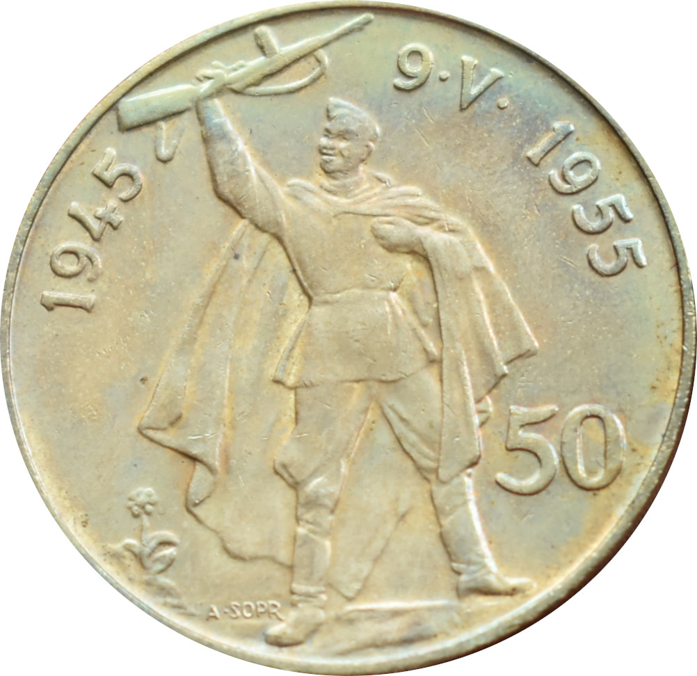ČSR 50 Kčs 1955