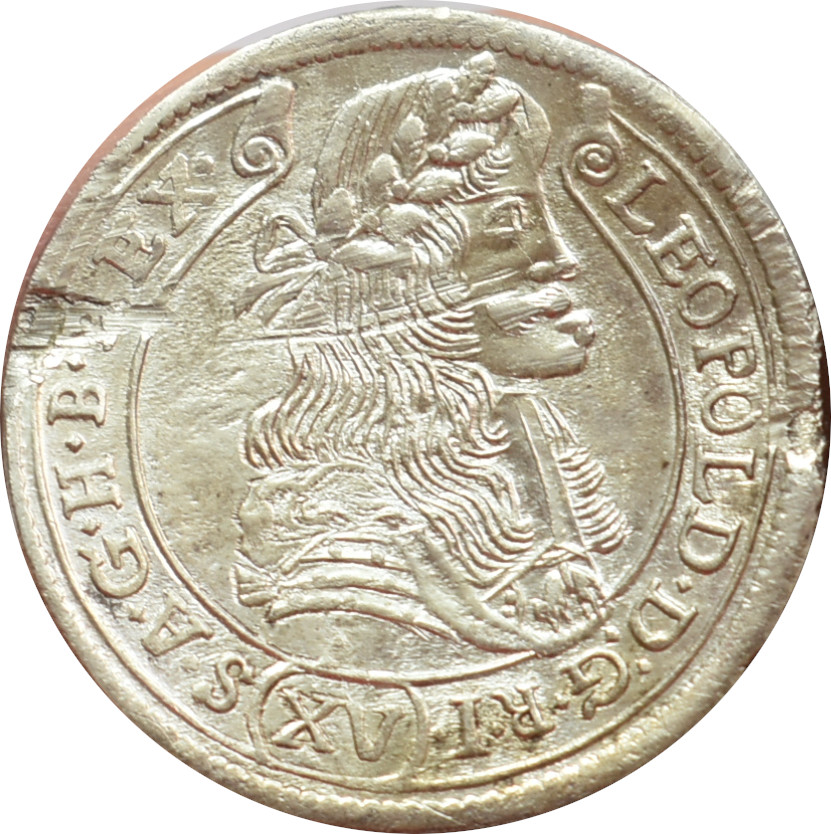 Leopold I. XV. Kreutzer 1680 K.B.