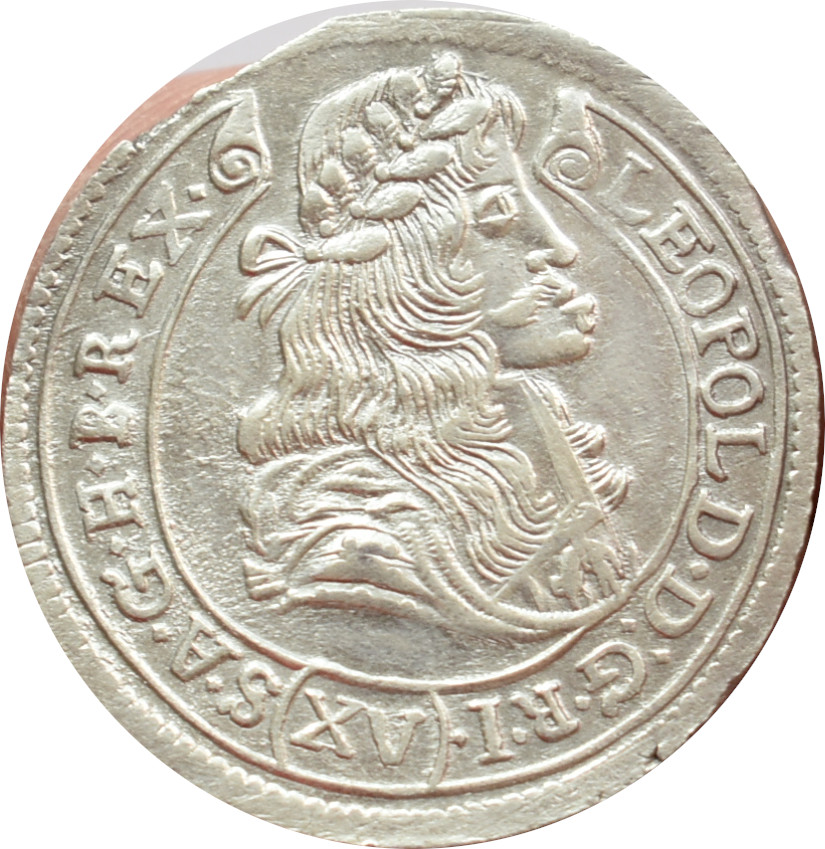 Leopold I. XV. Kreutzer 1680 K.B.