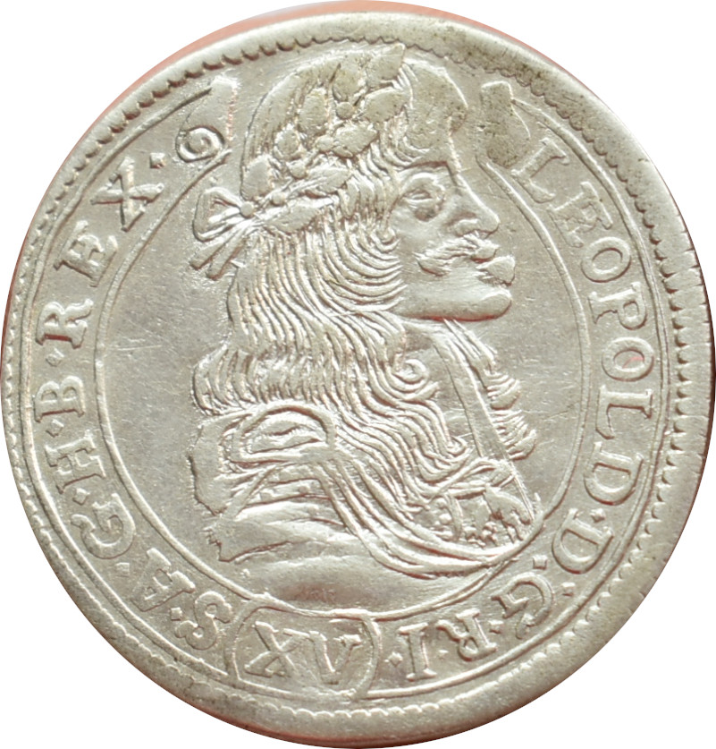 Leopold I. XV. Kreutzer 1681 K.B.