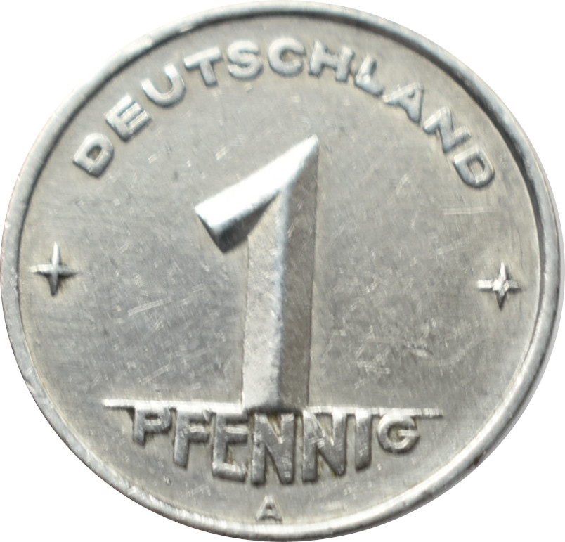 DDR 1 Pfennig 1950 A