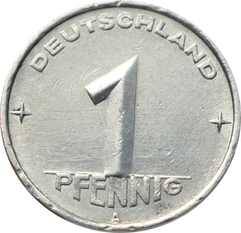 DDR 1 Pfennig 1952 A