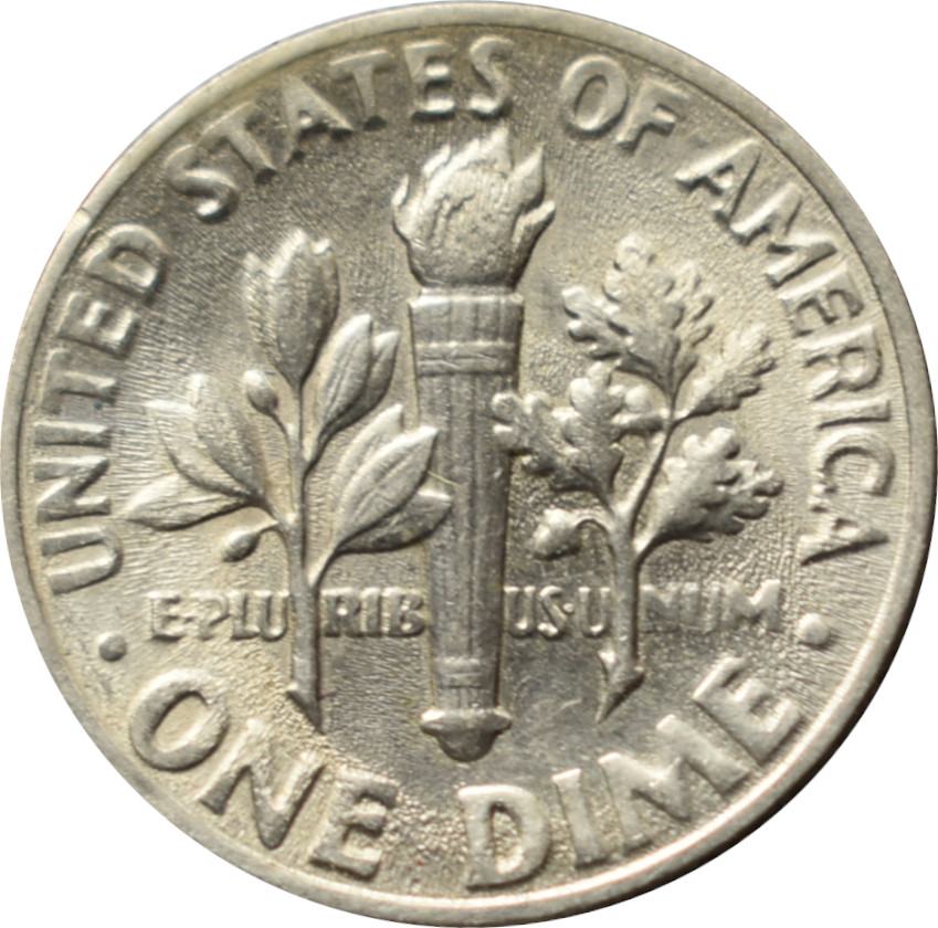 Spojené štáty 1 Dime 1967