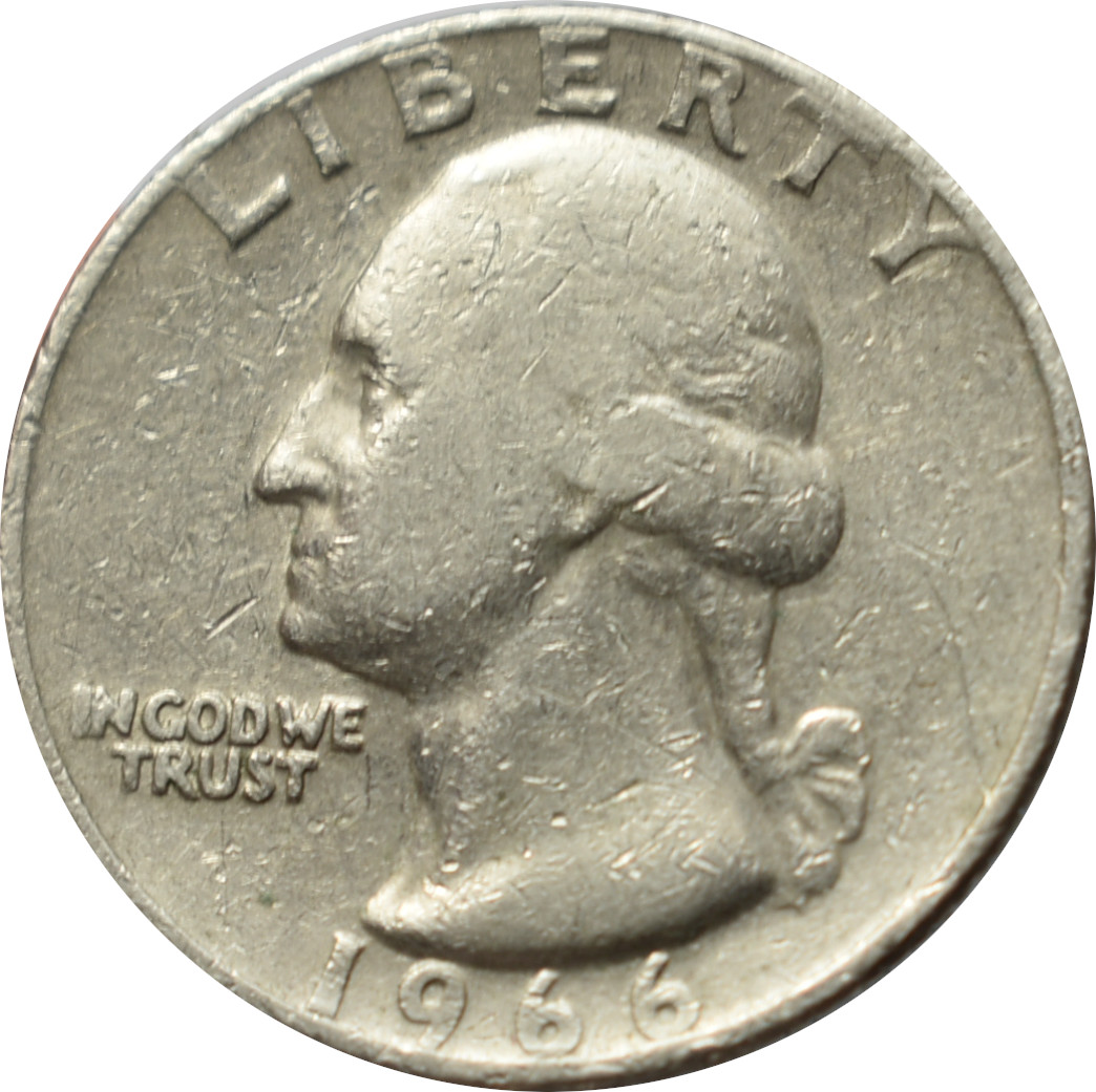 Spojené štáty 1/4 Dollar 1966