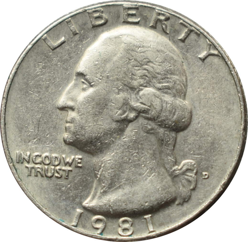 Spojené štáty 1/4 Dollar 1981 D
