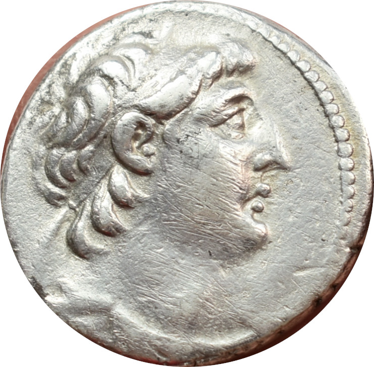 Seleucia Demetrios II. Nikator 129-128 pr. Kr tetradrachma.