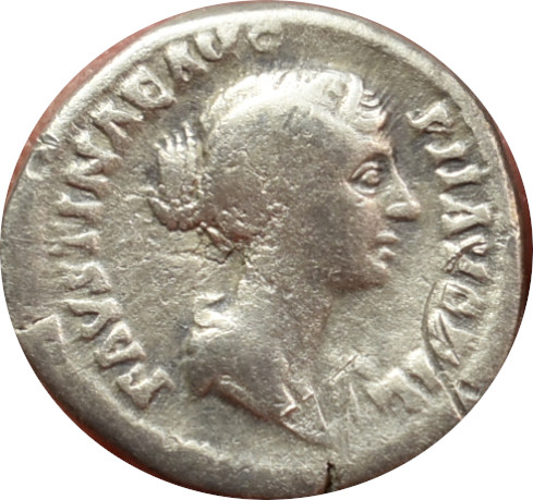 Faustina II. Junior 147-149 Denár