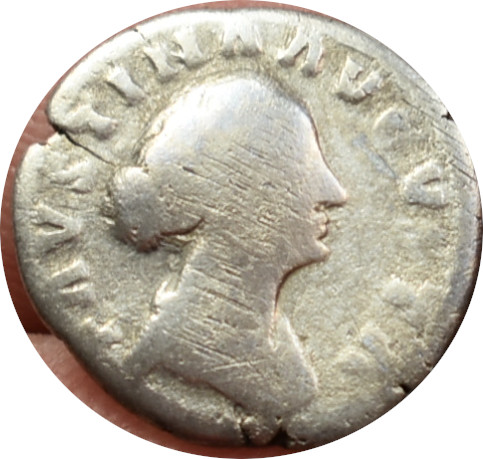 Faustina II.152-154 Denár