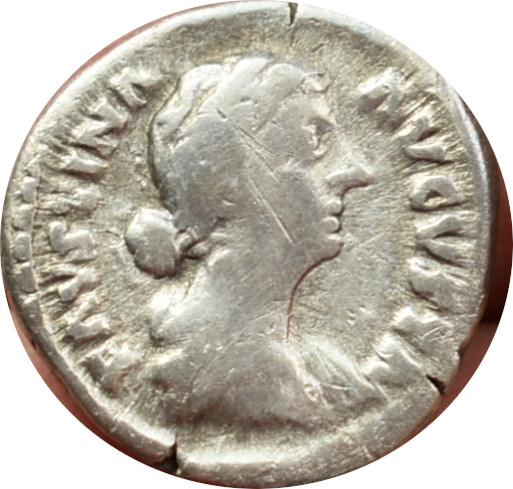 Faustina II.152-154 Denár