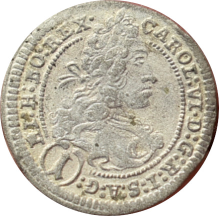 Karol VI. 1 Kreuzer 1725