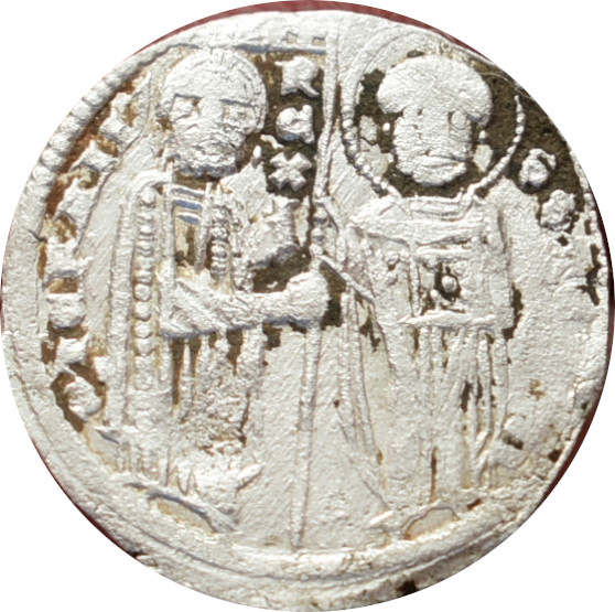 Srbsko Stefan Uros II. Milutin 1282-1321 Dinar