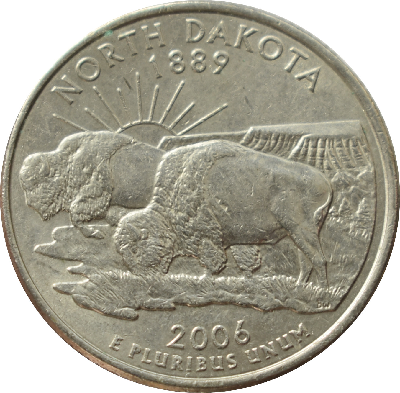 Spojené štáty 1/4 Dollar 2006 North Dakota 