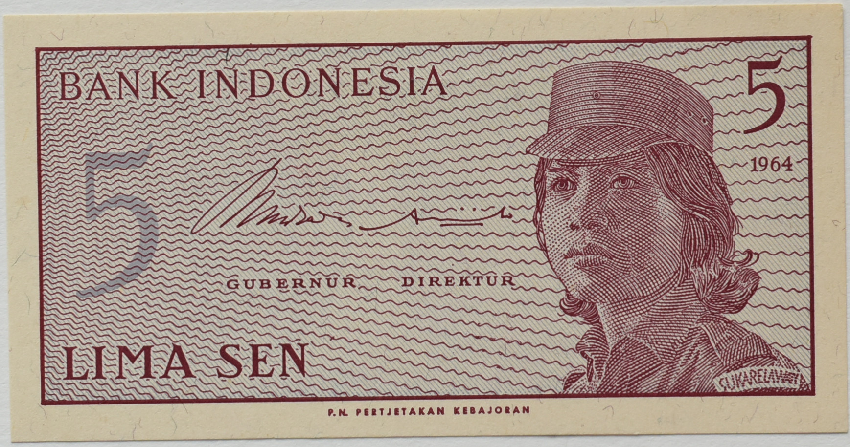 Indonézia 5 Sen 1964