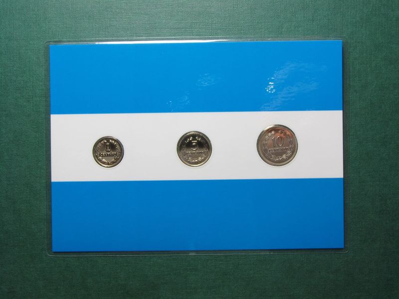 Salvádor sada mincí 