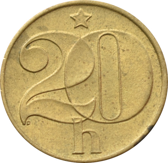 ČSSR 20 Halier 1988