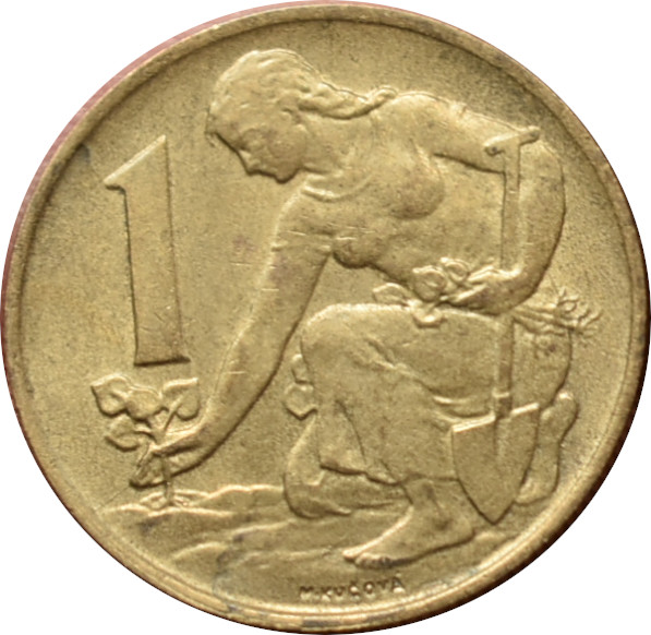 ČSSR 1 Kčs 1989