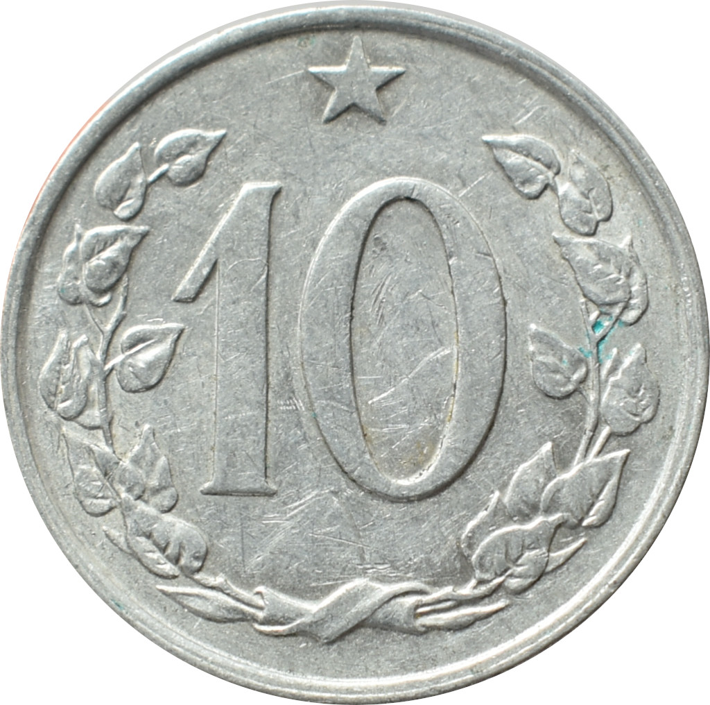 ČSSR 10 Halier 1971