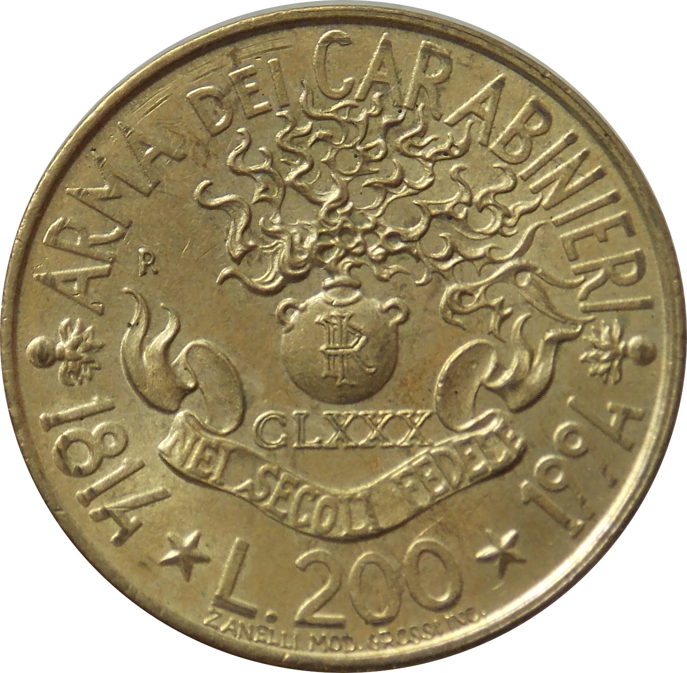 Taliansko 200 Lír 1994