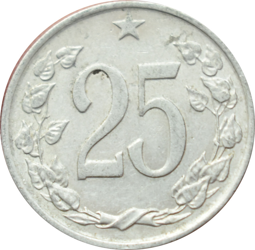 ČSSR 25 Halier 1963