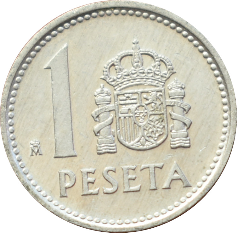 Španielsko 1 Peseta 1987