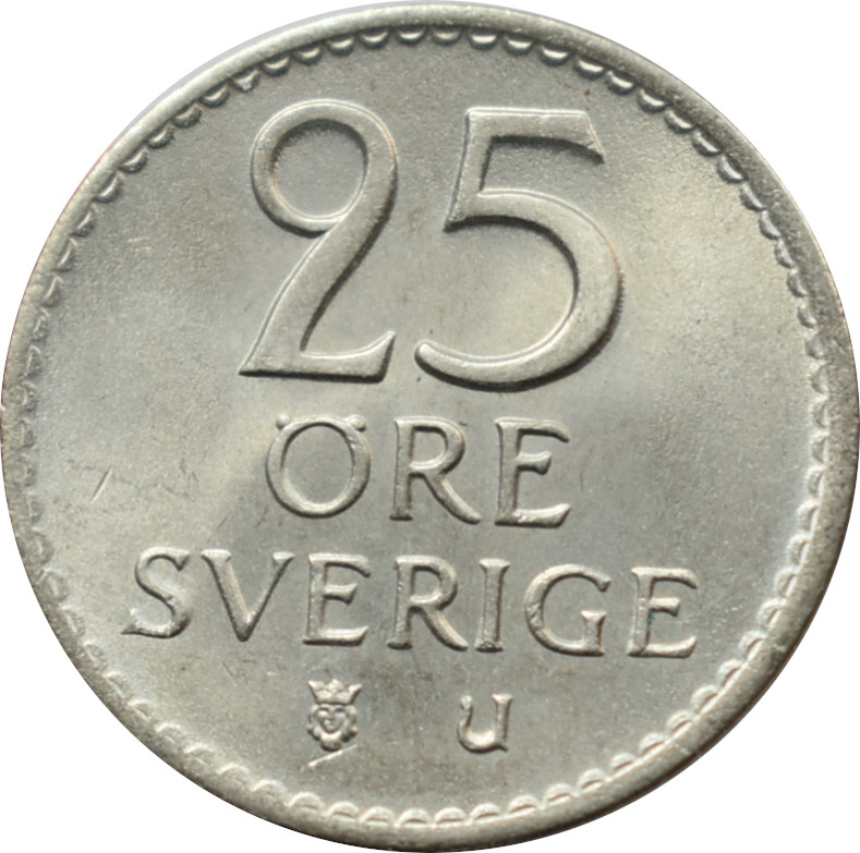 Švédsko 25 Ore 1969