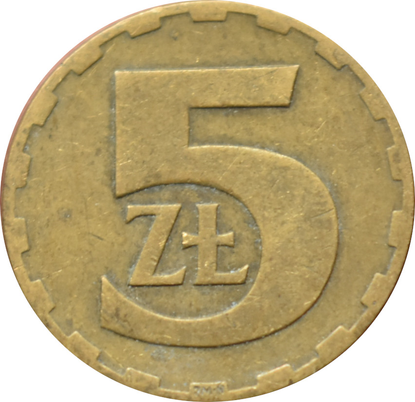 Poľsko 5 Zlotych 1977
