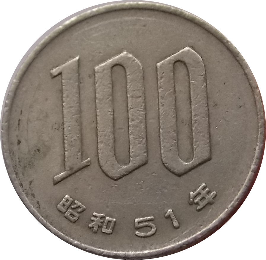Japonsko 100 Yen 1976