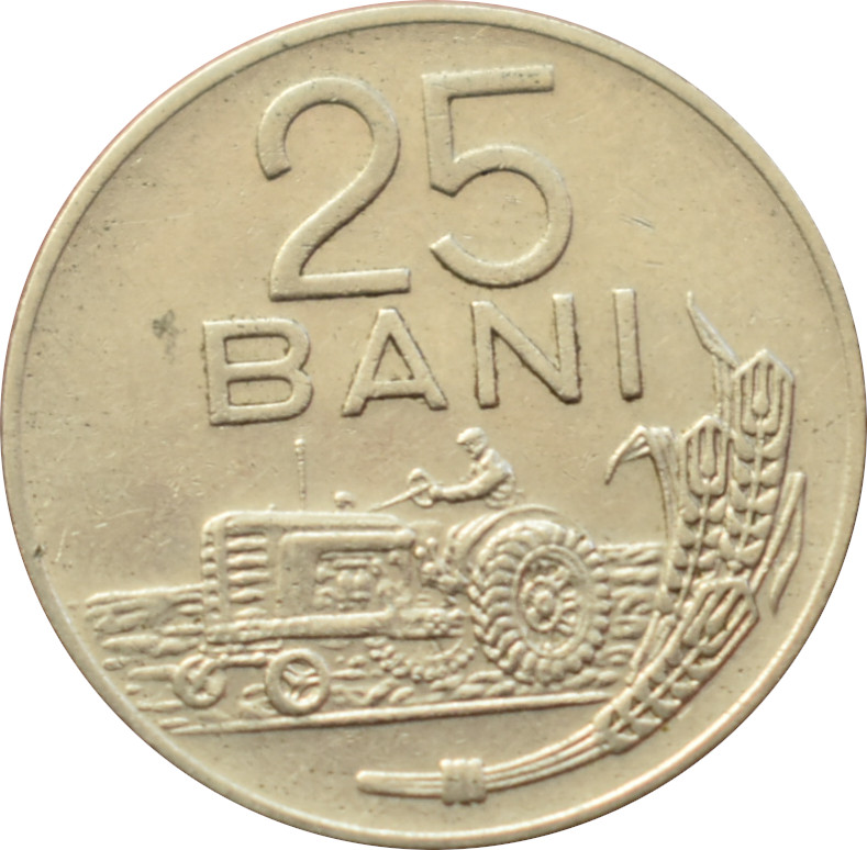 Rumunsko 25 Bani 1966
