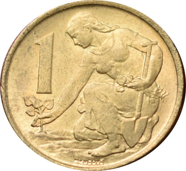 ČSSR 1 Kčs 1976