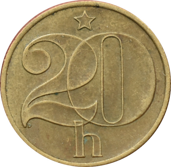 ČSSR 20 Halier 1987