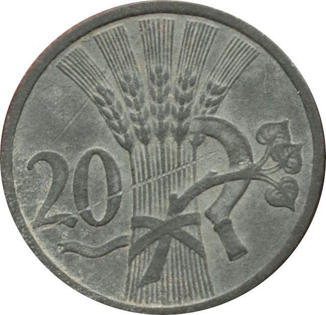 Protektorát 20 Halier 1943