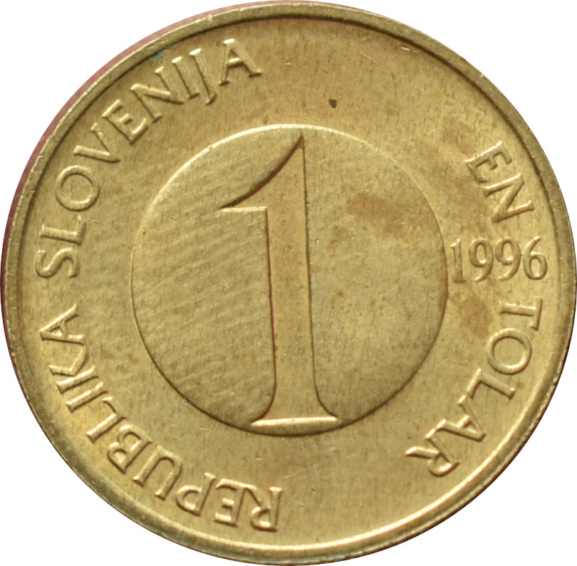 Slovinsko 1 Tolar 1996