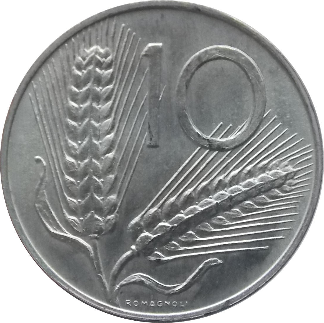 Taliansko 10 Lír 1974