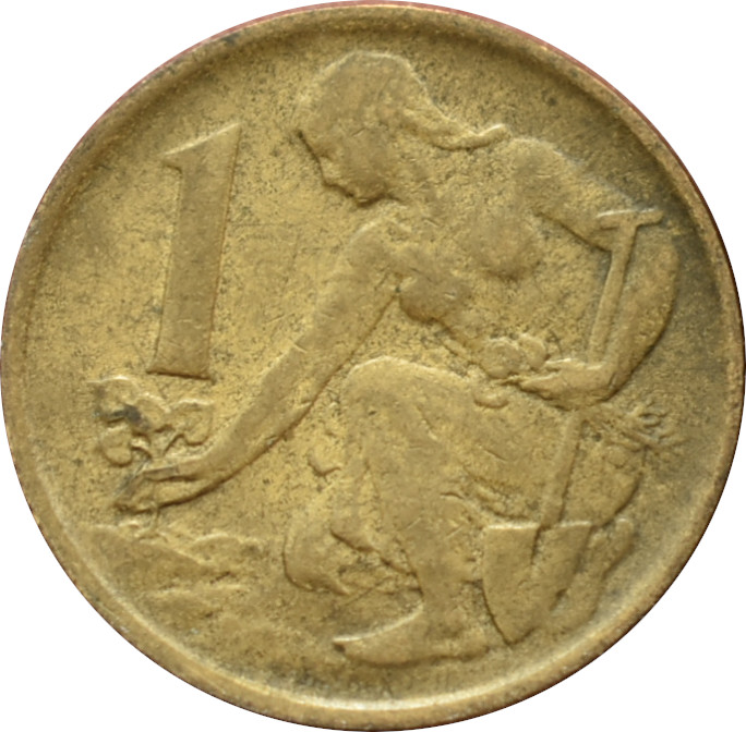 ČSSR 1 Kčs 1977