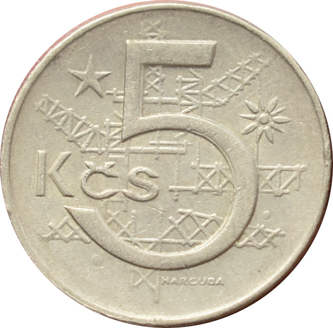 ČSSR 5 Kčs 1975