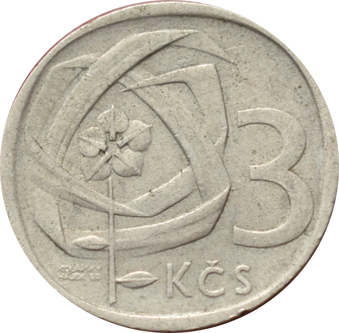 ČSSR 3 Kčs 1966