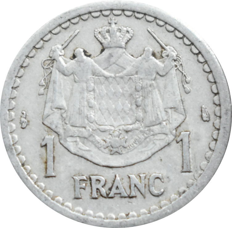 Monako 1 Franc 1943
