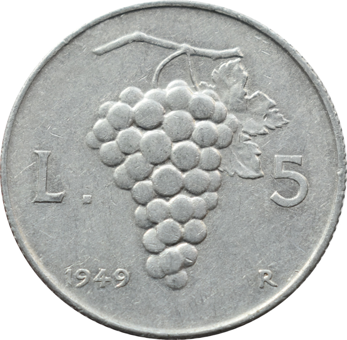 Taliansko 5 Lír 1949