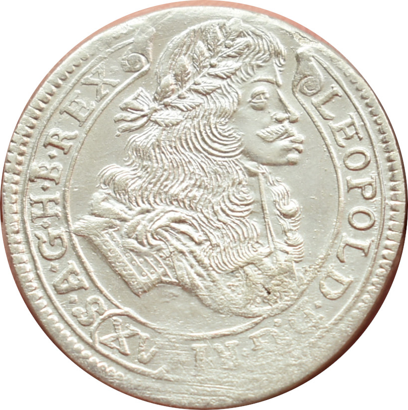 Leopold I. XV. Kreutzer 1682 K.B.