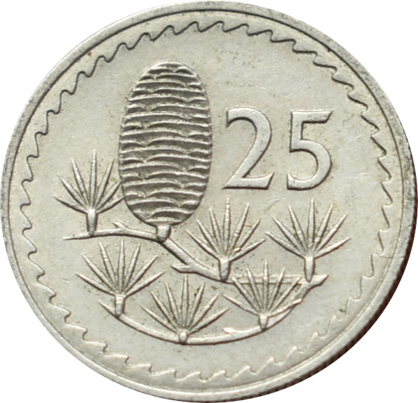 Cyprus 25 Mils 1963