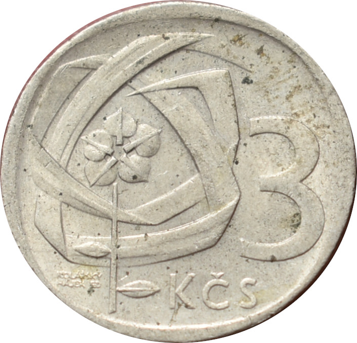 ČSSR 3 Kčs 1965