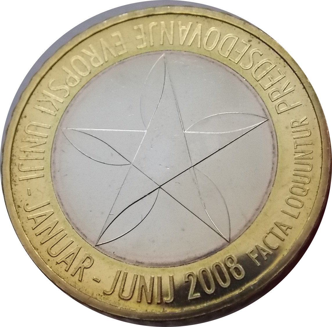Slovinsko 3 Euro 2008