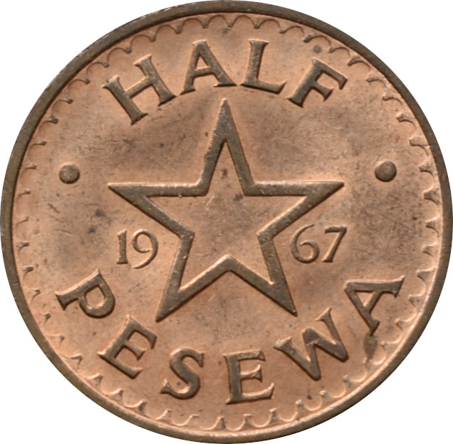 Ghana 1 Pesewa 1967