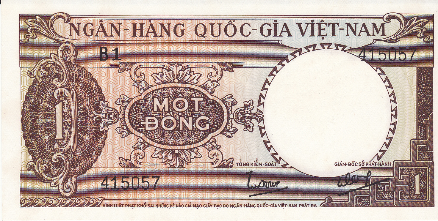  Južný Vietnam 1 Dong 1964