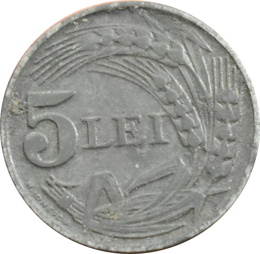 Rumunsko 5 Lei 1942