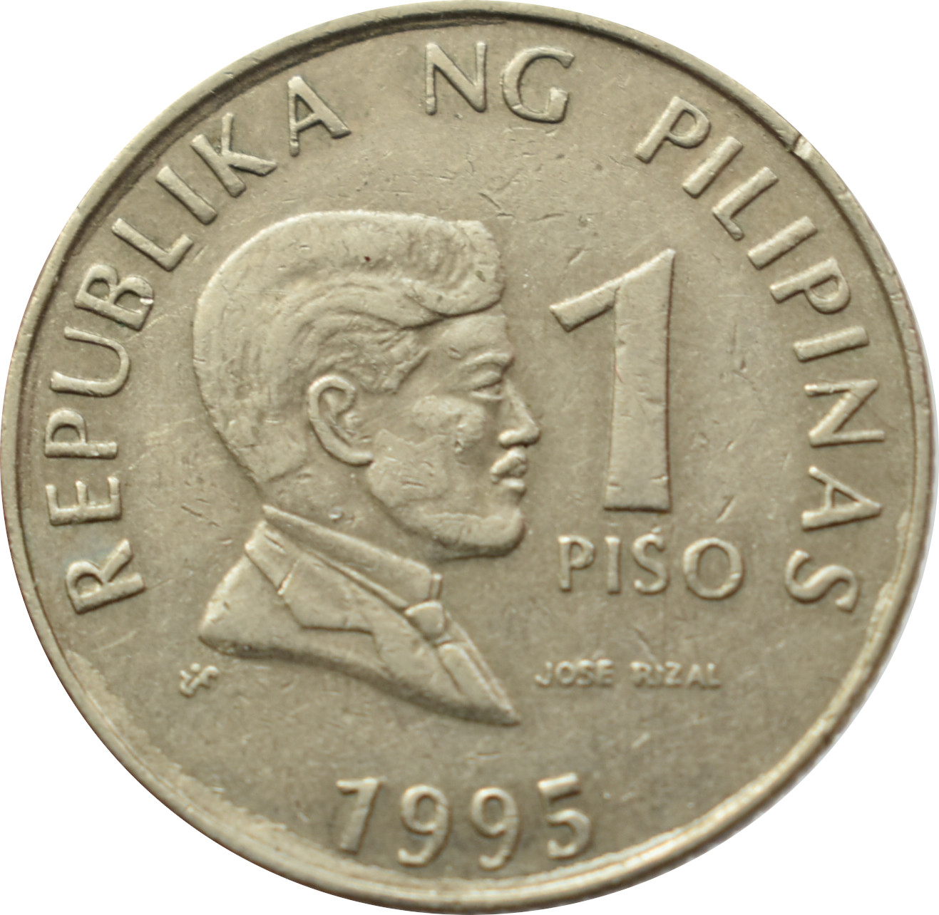 Filipíny 1 Piso 1995