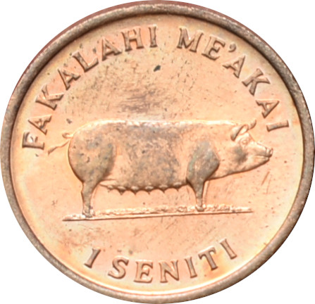 Tonga 1 Seniti 1975