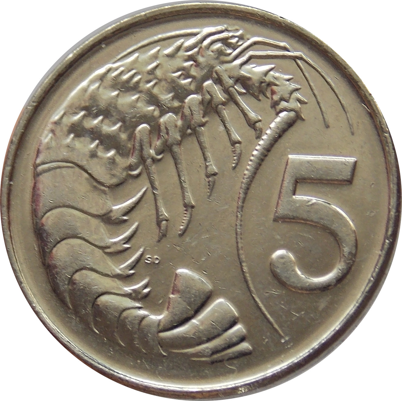 Kajmanské ostrovy 5 Cents 2008