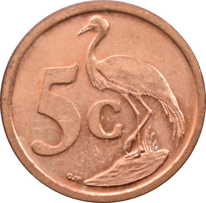 Južná Afrika 5 Cents 2007